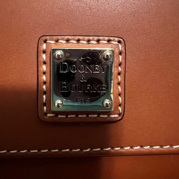 Dooney & Bourke Brown Leather Wallet - Picture 5 of 6